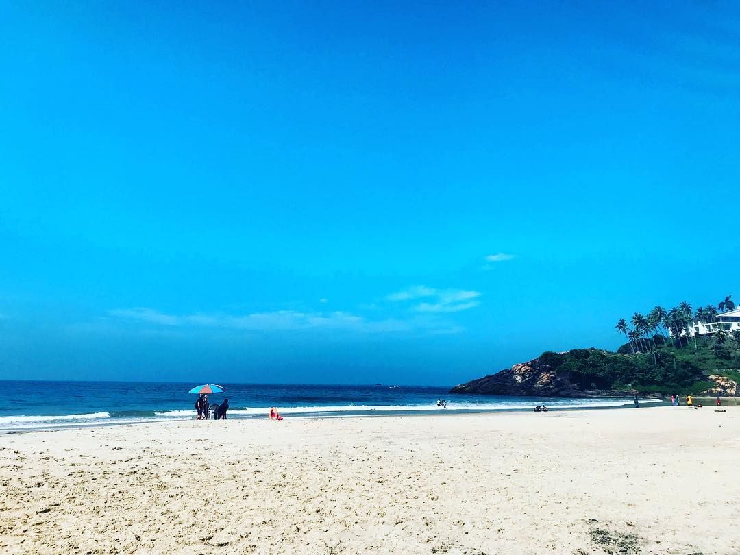Kovalam Beach to jeden z bardziej lubianych zakątków w Indiach 