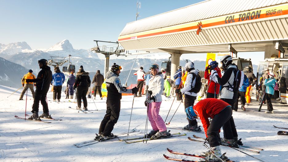 Południowy Tyrol to miejsce dla narciarzy o różnym poziomie zaawansowania