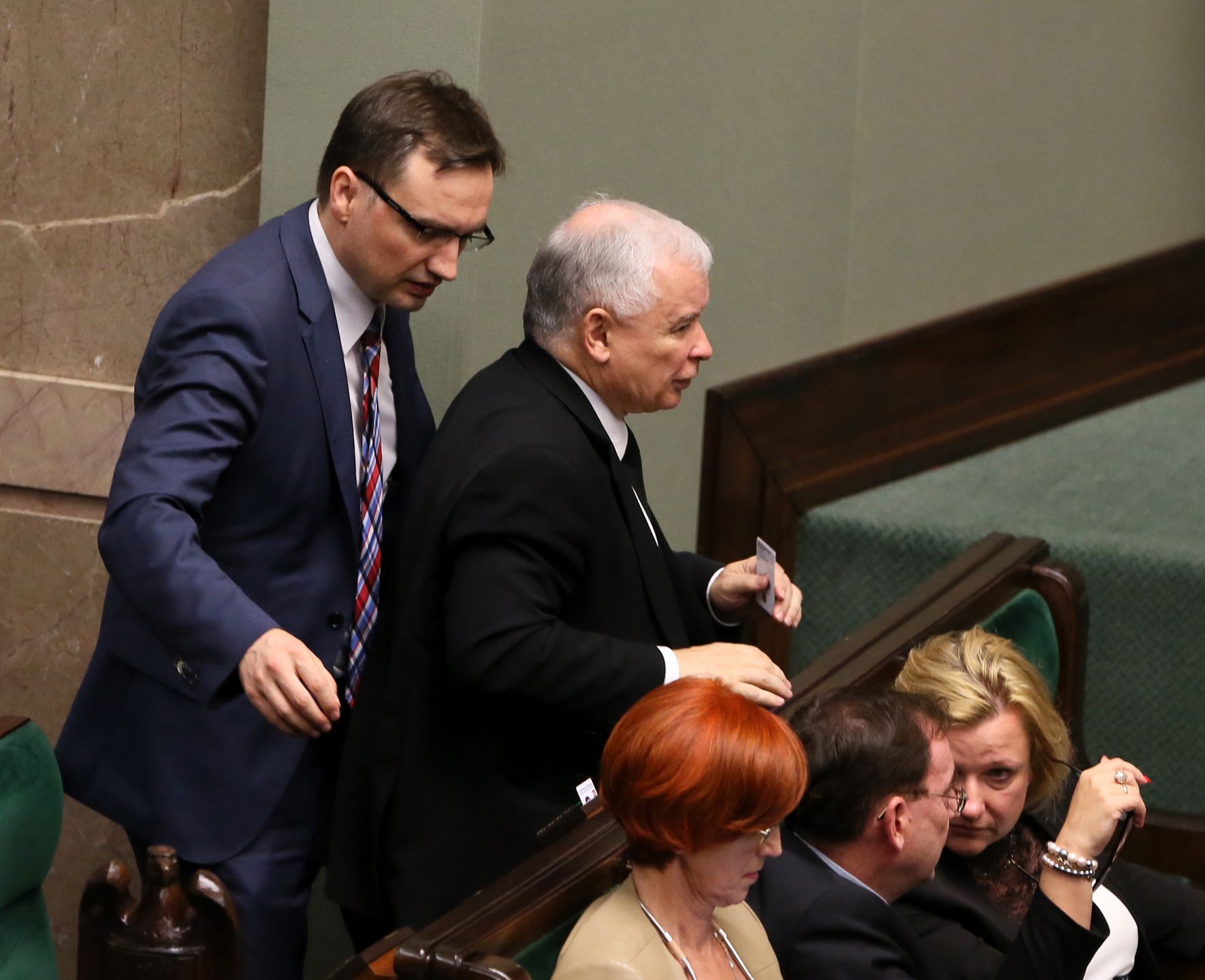 Jarosław Kaczyński i Zbigniew Ziobro 