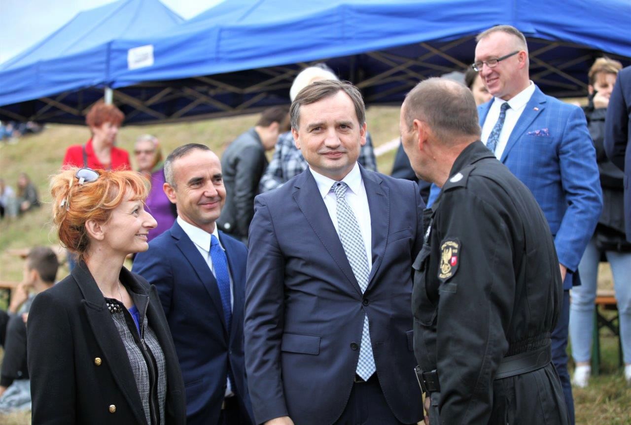 Lipnik. Zbigniew Ziobro na rekonstrukcji bitwy o Osiek, w której walczył jego dziadek