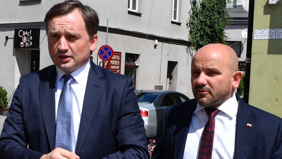 Zbigniew Ziobro i Mariusz Gosek