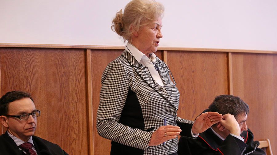 Krystyna Kornicka-Ziobro w styczniu w sądzie