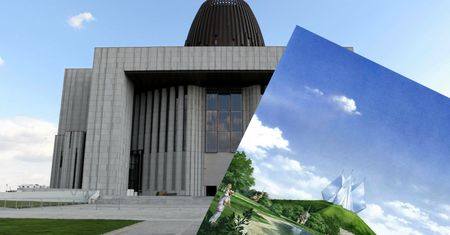 Tak mogła wyglądać Świątynia Opatrzności Bożej. "Zamiast bujnej zieleni, mamy wyciskarkę do cytryn"