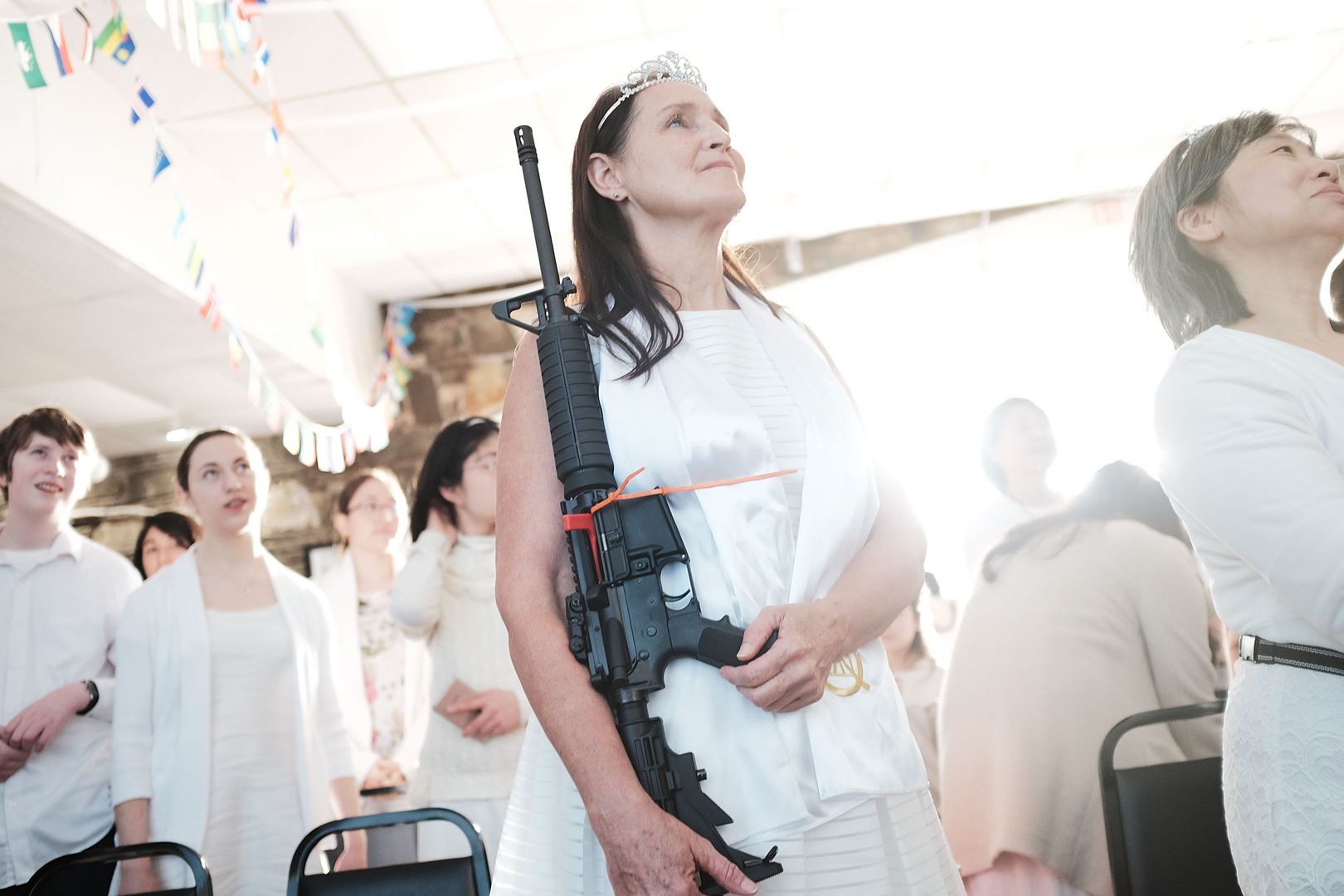 Błogosławili karabiny AR-15 w kościele. Fala protestów w USA po kontrowersyjnym nabożeństwie