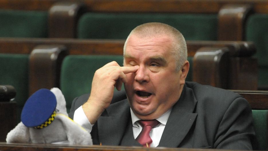 Janusz Dzięcioł polubił poliykę