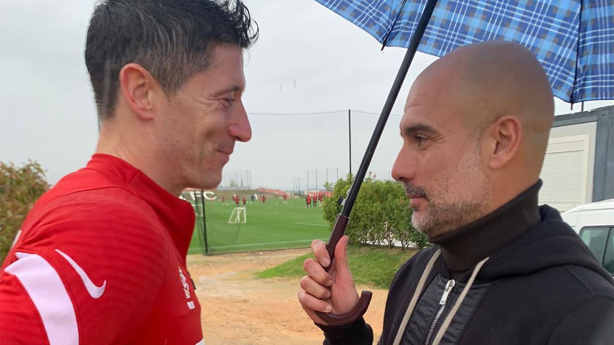 Robert Lewandowski, Pep Guardiola