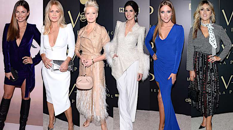 Viola Piekut pokaz mody Raffles Europejski, kreacje gwiazd