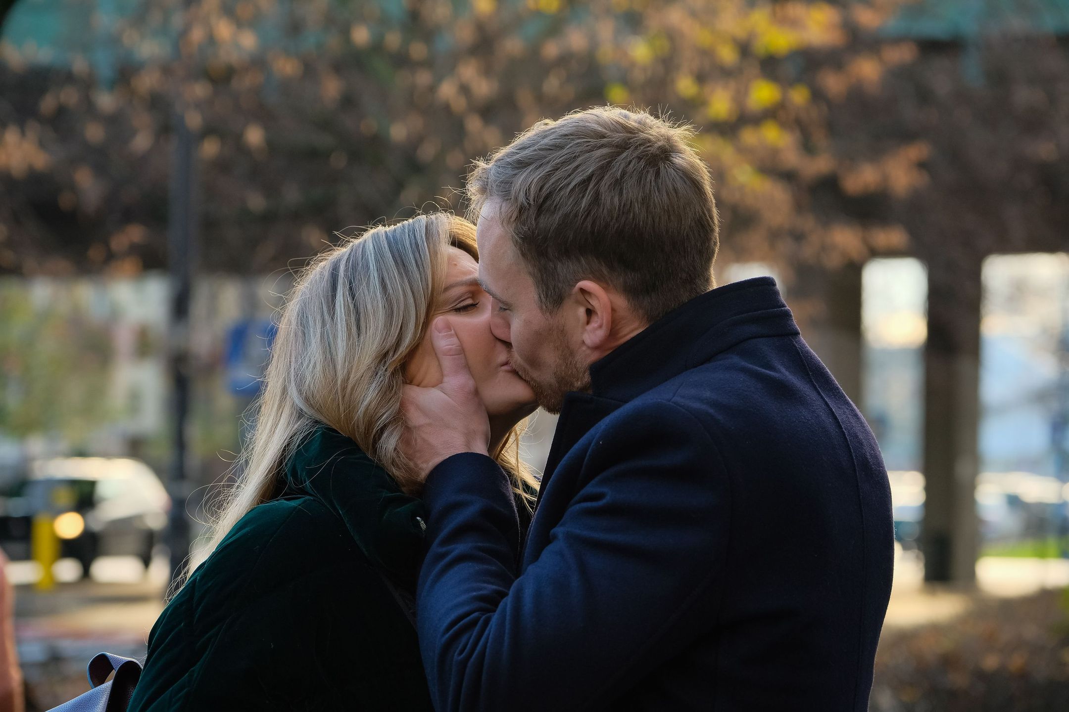 Inga (Małgorzata Socha) i Maks (Mateusz Janicki)