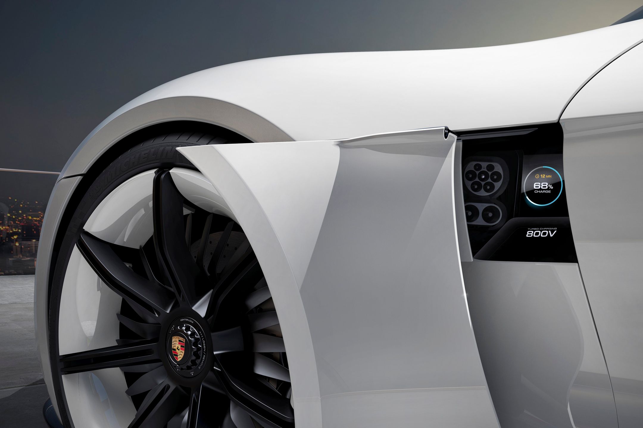 Koncept Porsche Mission E 