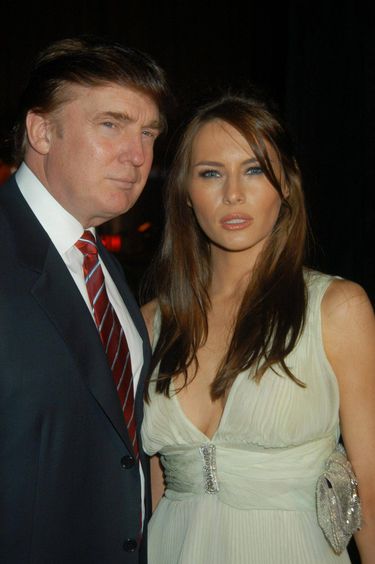 Melania Trump i Donald w 2003 roku