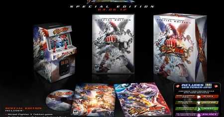 Street Fighter X Tekken Special Edition uderza w klejnoty