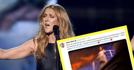 Koronawirus na świecie. Celine Dion przerobiła swój największy hit. Do walki z pandemią