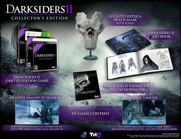 Maska Śmierci w kolekcjonerce Darksiders II