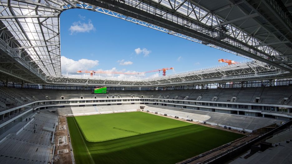Stadion w Kaliningradzie, na którym będzie rozgrywany rosyjski mundial