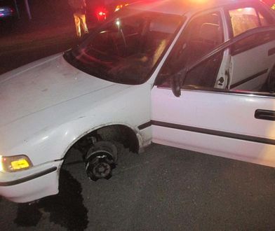 Zgubił się kradzionym samochodem. Nie mógł gorzej trafić