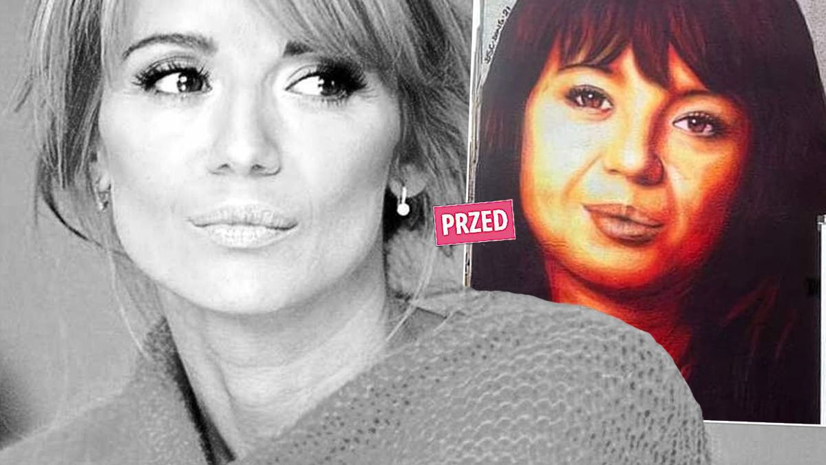 Mural z Anią Przybylska został poprawionyMural z Anią Przybylską został poprawiony