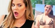 Fałdki, żyłki... Tak wygląda Khloe Kardashian w mikroskopijnym bikini bez retuszu! Do sieci wyciekło ZAKAZANE zdjęcie