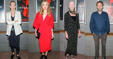 Gwiazdy na premierze filmu "Interior": Magdalena Popławska, Helena Norowicz, Karolina Chapko