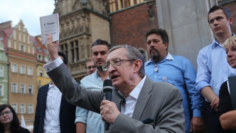 Józef Pinior to jeden z historycznych liderów dolnośląskiej "Solidarności" w latach 80.