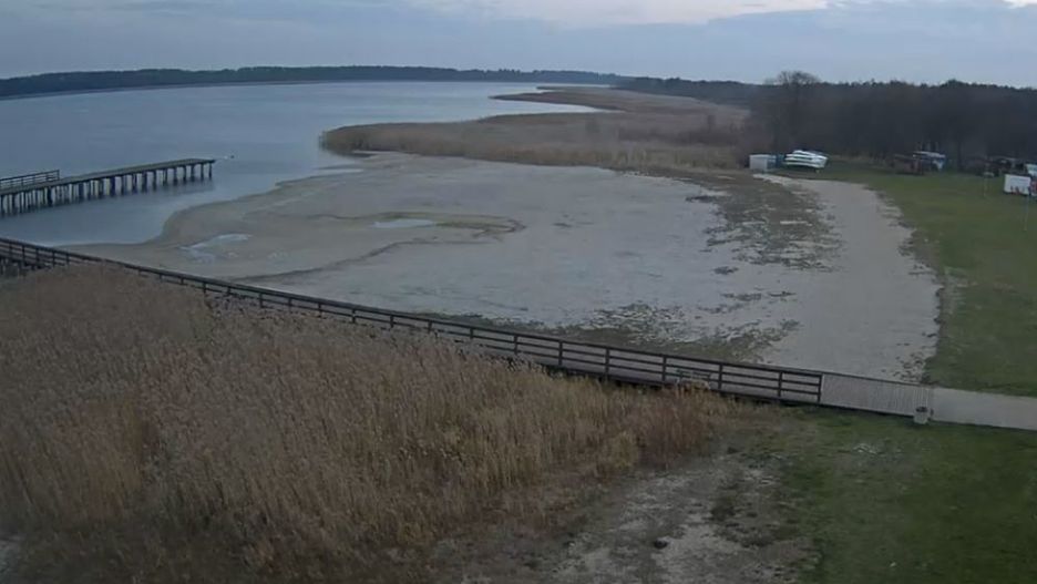 Mazury. Tak znika jezioro Roś w Piszu.