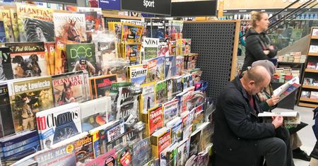 Do kiosku raczej nie po gazetę. Największe tytuły tracą czytelników