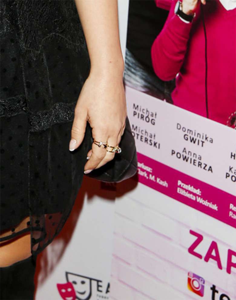 Stylizacja Kasi Cichopek na premierze spektaklu