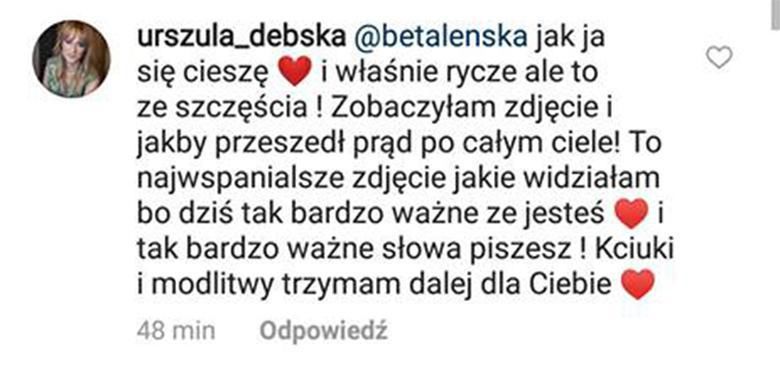 Gwiazdy wspierają Alżbetę Leńską po operacji mózgu