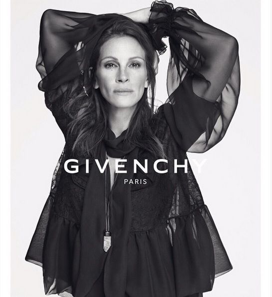 Julia Robers w kampanii Givenchy
Fotografia: Instagram.com