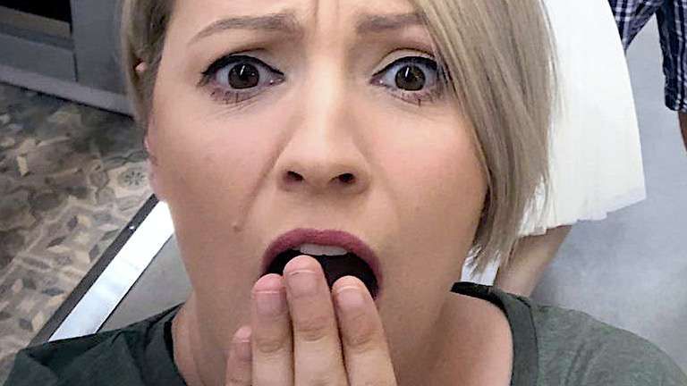 Dorota Szelągowska przestraszona