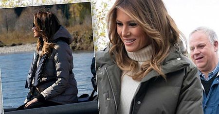 Melania Trump nawet na sportową imprezę włożyła buty od Louboutina. Trochę kosztowały…