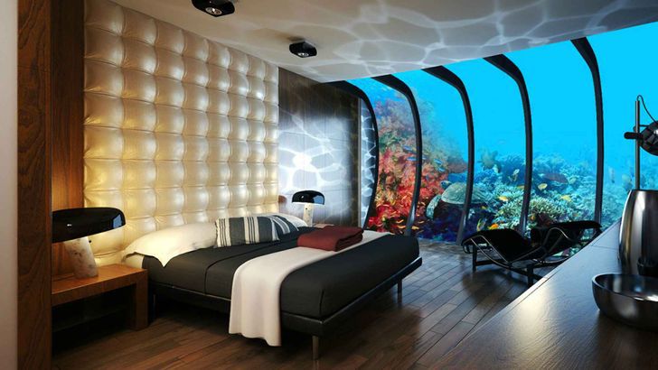 Underwater Hotel Rooms/facebook