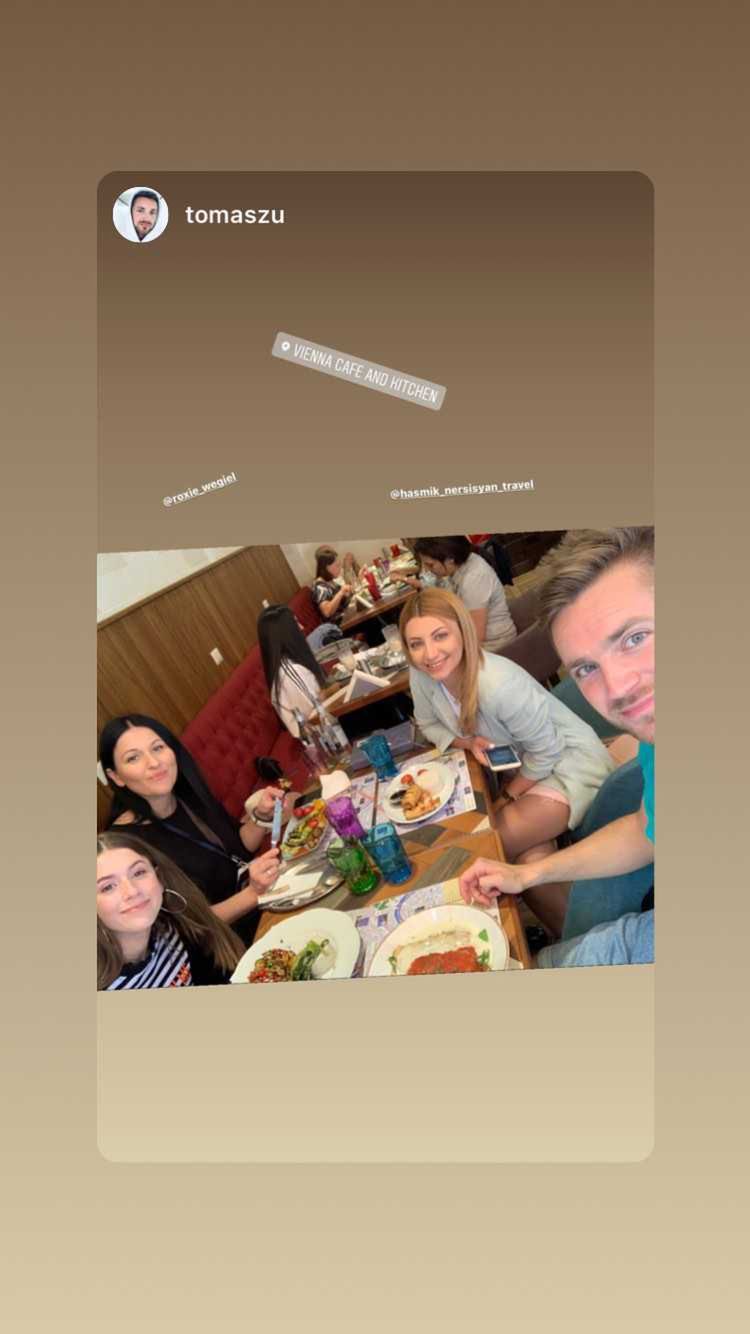 Roksana Węgiel w Armenii