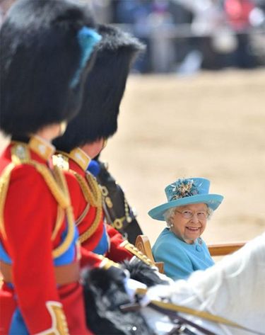 Królowa Elżbieta II  - Trooping the Colour 2018