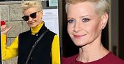 Małgorzata Kożuchowska przed lokalem wyborczym zrobiła rewię mody! Jej bardzo trendy stylizacja odmłodziła ją o 20 lat!