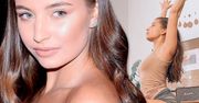 Julia Wieniawa ćwiczy jogę w domu. Z salonu zrobiła salę treningową. Tak mieszka gwiazda