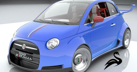 Fiat 550 Italia: z sercem Ferrari
