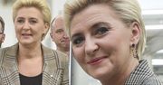 Agata Duda znów to zrobiła! Nudną stylizację zamieniła w prawdziwą perełkę. Wystarczył jeden detal