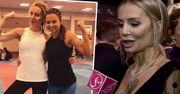 Agnieszka Woźniak-Starak szczerze o obozie treningowym Anny Lewandowskiej: "Nie wiedziałam czego się spodziewać" [WIDEO]