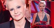 Małgorzata Kożuchowska rozpaliła fotoreporterów swoim dekoltem do samego pasa! Róże Gali 2018 należały do niej!