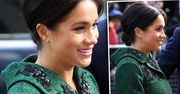 Meghan Markle wystylizowała się jak księżna Kate w zeszłym roku! W zielonym płaszczu wygląda prawie jak jej klon