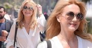 Cannes 2018. Grażyna Torbicka przyłapana przez paparazzi! Dziennikarka nawet spiesząc się na projekcję filmu wygląda jak bogini! [WIDEO]