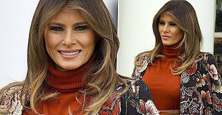 Melania Trump powinna mieć swoją rubrykę w "Vogue'u"! Ta stylizacja to absolutne mistrzostwo!