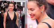 Irina Shayk w Cannes 2018 wyglądała jeszcze lepiej niż na MET Gali! Jej czarna suknia to jakiś obłęd