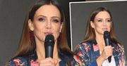 Kinga Rusin poczuła już wiosnę! Na konferencji prasowej zachwyciła wszystkich swoją stylizacją. Było na co popatrzeć!