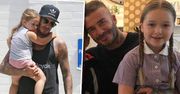Harper Beckham przygotowała specjalny prezent z okazji urodzin ojca. Uroczy filmik roztopił serca Internautów! "Jest taka urocza!" [WIDEO]