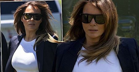 Rewia mody w wykonaniu Melanii Trump trwa nadal! Zamieniła zmysłową sukienkę na oficjalny kostium i znowu jest HIT!