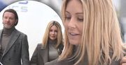 Petarda! Małgorzata Rozenek w złotych kozaczkach przyłapana przed studiem "Dzień Dobry TVN"