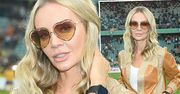 Agnieszka Woźniak-Starak cofnęła się w czasie przed Wielkim Meczem! Jej stylizacja w klimatach retro to prawdziwy hit!