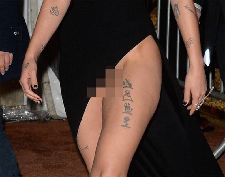 Halsey nie założyła bielizny na galę