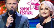 Grażyna Torbicka i Olivier Janiak szczerze podsumowali pierwszy dzień Sopot Top of the Top 2018 [WIDEO]